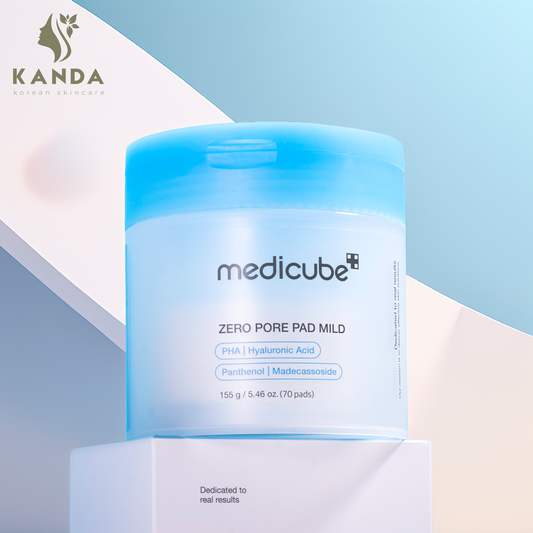 Medicube Zero Pore Pad 2.0 – Almohadillas Exfoliantes para Control de Poros y Sebo (70 unidades)