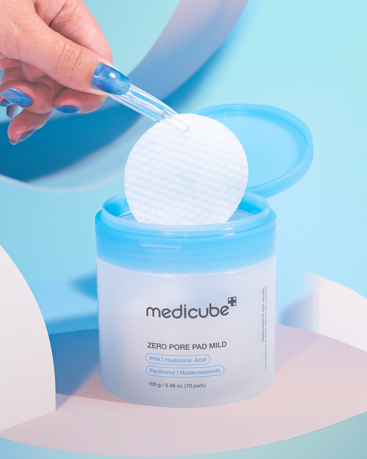 Medicube Zero Pore Pad 2.0 – Almohadillas Exfoliantes para Control de Poros y Sebo (70 unidades)